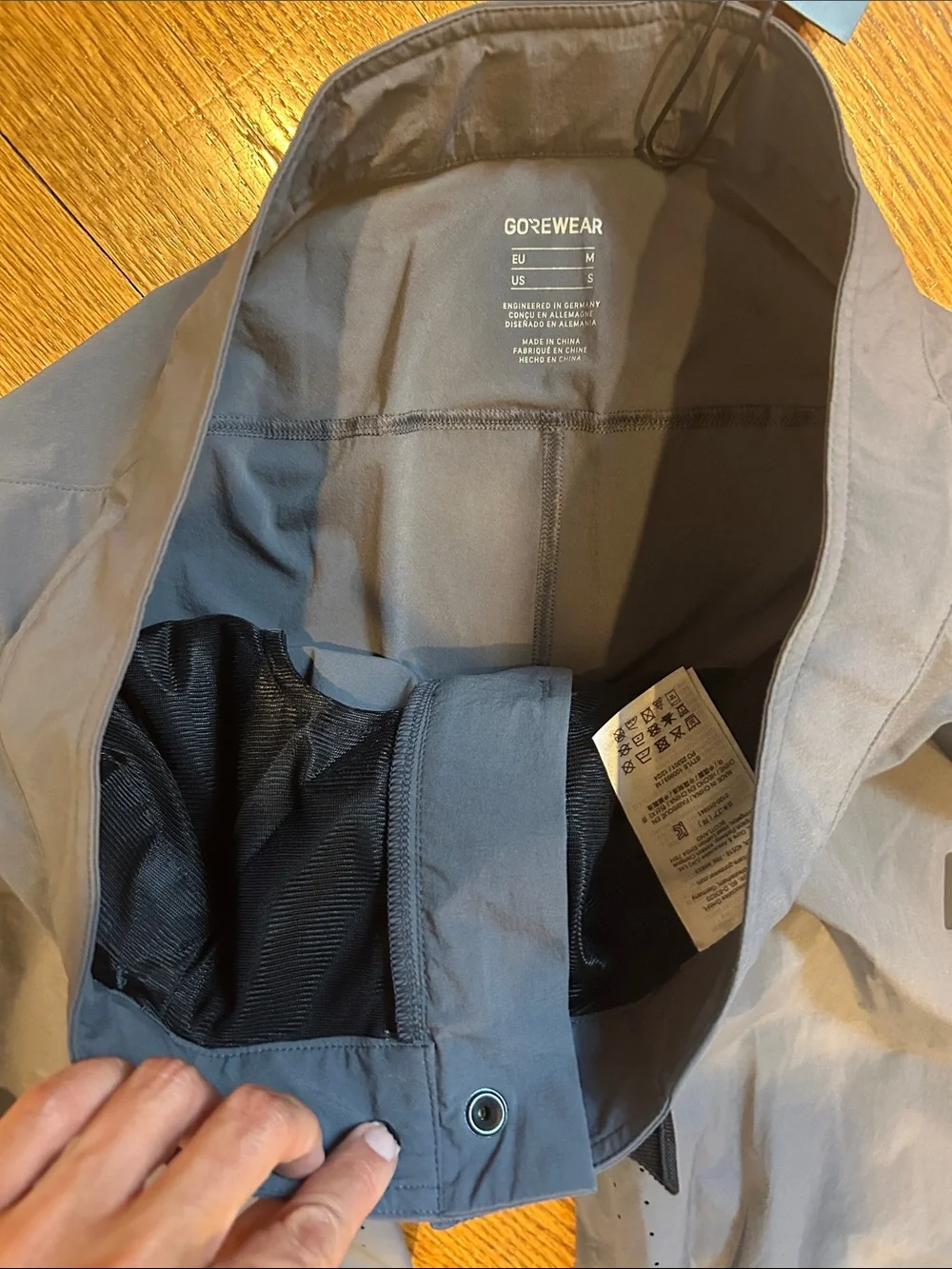 Gorewear Men’s Gray/Lab Graphite Passion Cycling Pant - Small, NWT
